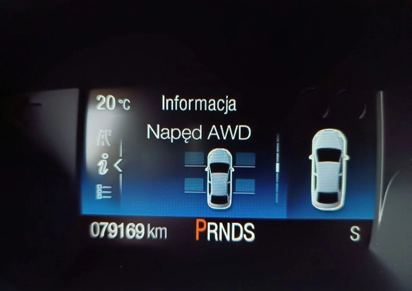 Ford Kuga cena 97900 przebieg: 79169, rok produkcji 2018 z Poznań małe 781